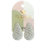 Υποαλλεργικά Σκουλαρίκια Σταγόνες με Κρύσταλλα & Στρας από Farma Bijoux. Κατασκευασμένα από οικολογικό ορείχαλκο, χωρίς νικέλιο, κάδμιο, μόλυβδο!