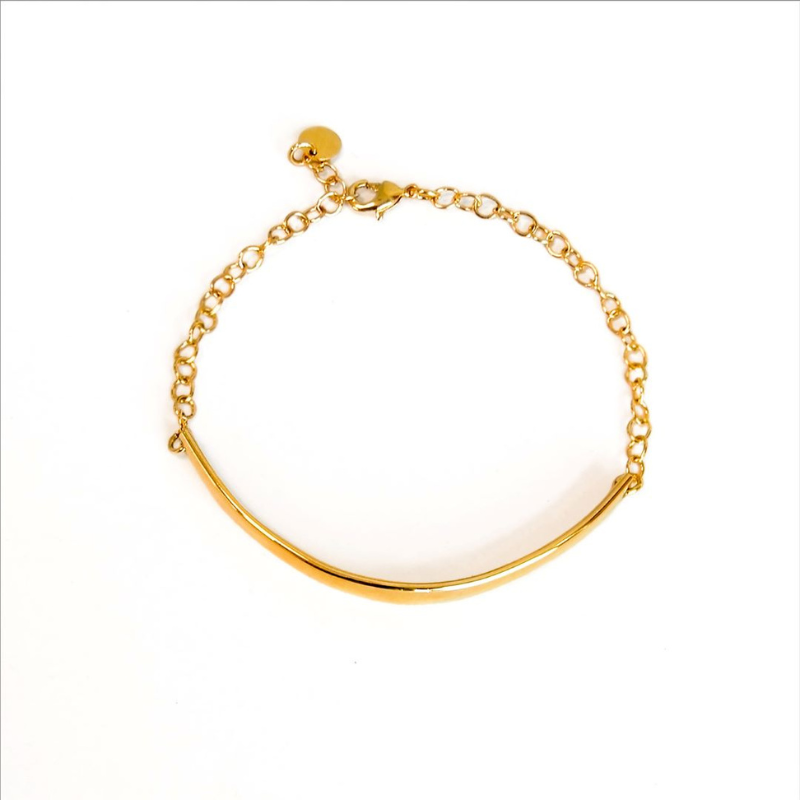 Υποαλλεργικό Βραχιόλι Bangle από τη Farma Bijoux. Είναι κατασκευασμένο από οικολογικό ορείχαλκο, χωρίς νικέλιο, κάδμιο, μόλυβδο!