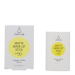 Το Matte Make-up Stick SPF 50 είναι ένα ανάλαφρο make-up σε μορφή stick που προσφέρει υψηλή αντηλιακή προστασία από την UVA, UVB και IR ακτινοβολία.